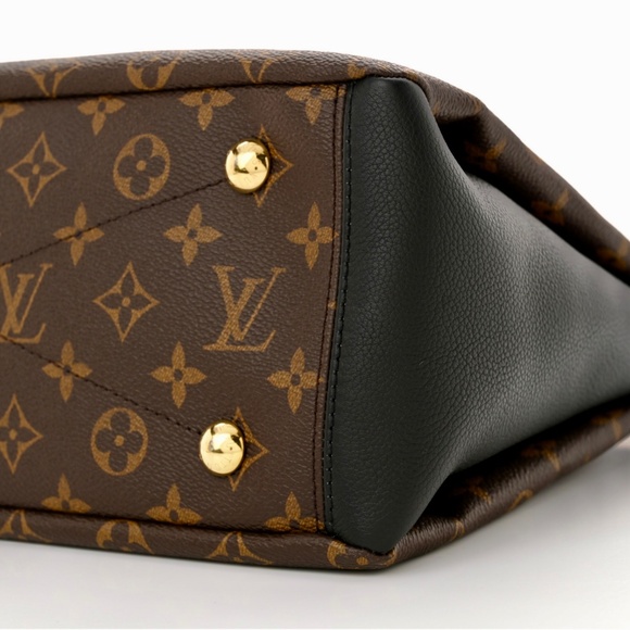 LOUIS VUITTON PALLAS MM FULL BLACK (LIMITED EDITION) MONOGRAM CANVAS SATCHEL - Picture 9 of 13